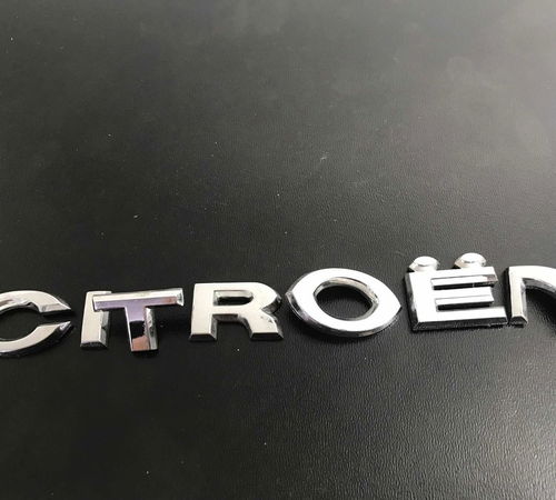 Emblema Citroën Capô Traseiro Citroën C3 2003/2008