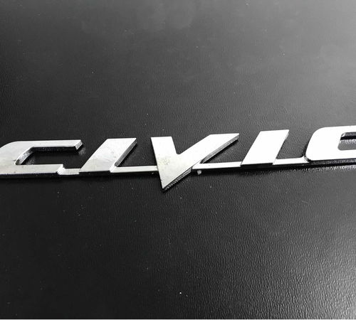 Emblema Civic Capô Traseiro Honda Civic...