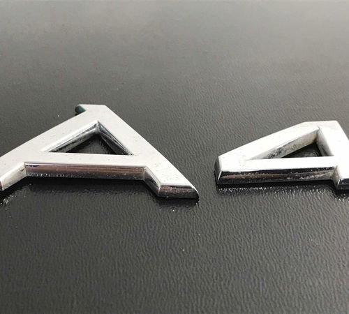 Emblema A4 Capô Traseiro Audi A4 2009/2011