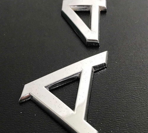 Emblema A4 Capô Traseiro Audi A4 2009/2011