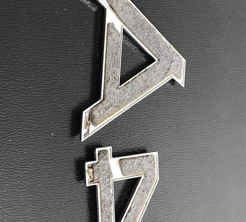 Emblema A4 Capô Traseiro Audi A4 2009/2011