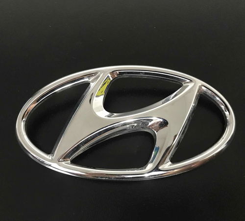 Emblema Hyundai Capô Traseiro Hyundai H...