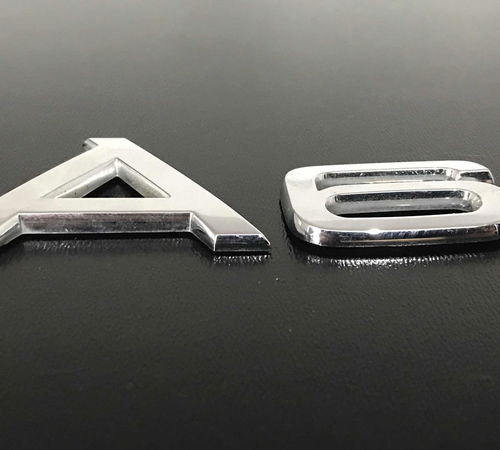Emblema A6 Capô Traseiro Audi A6 2016