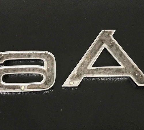 Emblema A6 Capô Traseiro Audi A6 2016
