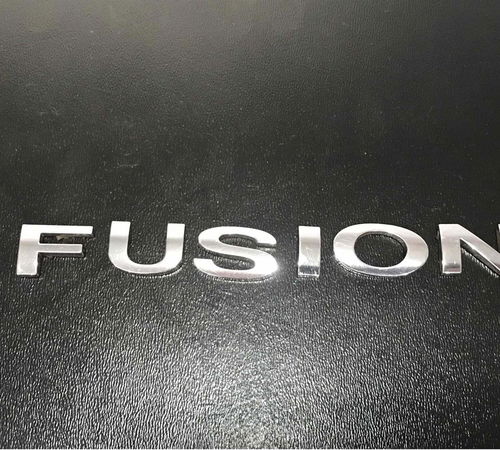 Emblema Fusion Capô Traseiro Ford Fusio...