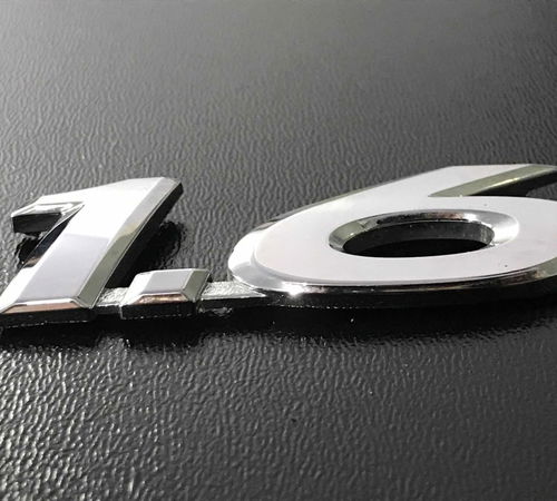 Emblema 1.6 Capô Traseiro Hyundai Hb20 2016