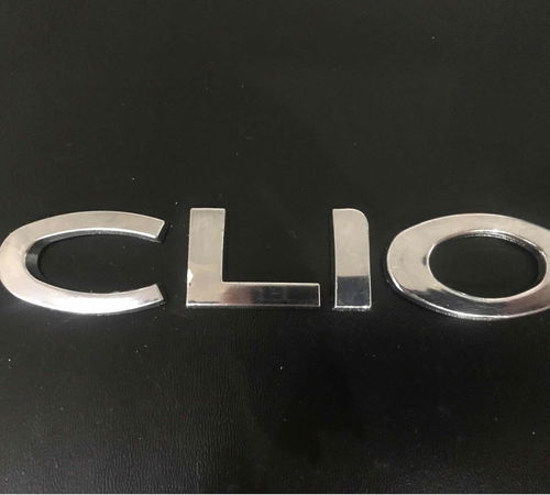 Emblema Clio Capô Traseiro Renault Clio...