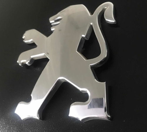 Emblema Peugeot Capô Traseiro Peugeot 207 2008