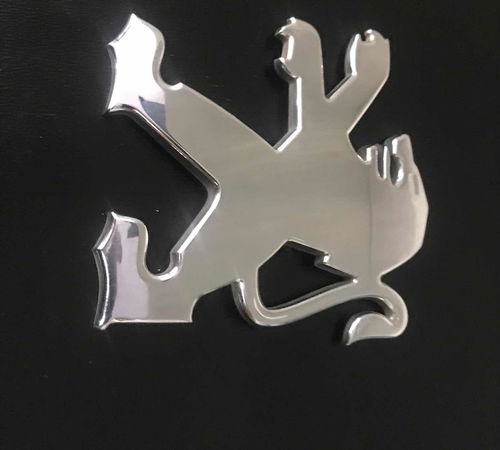 Emblema Peugeot Capô Traseiro Peugeot 2...