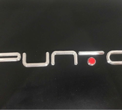 Emblema Punto Capô Traseiro Fiat Punto ...