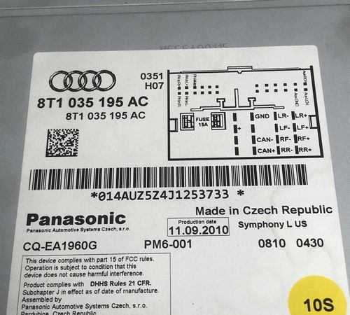 Rádio Cd Original Audi A4 2011