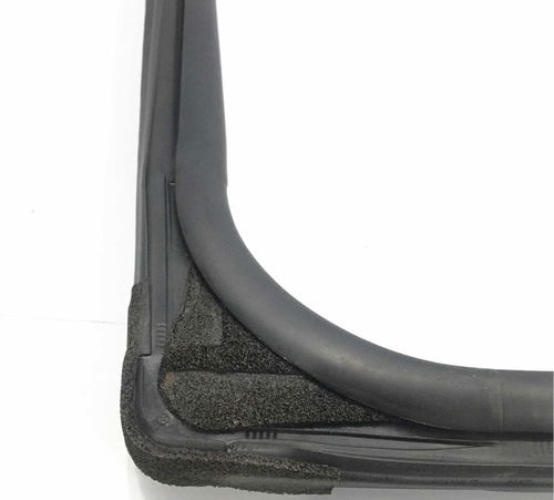 Borracha Canaleta Porta Traseira Esquerda Ford Eco 2013/2017