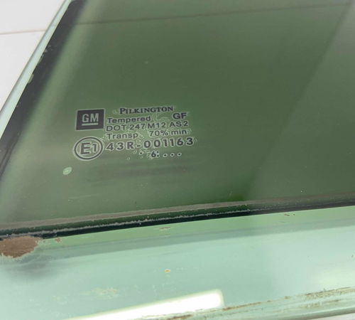 Vidro Vigia Porta Traseira Esq Gm Vectra Sedan 2006/2012