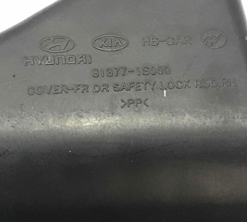 Capa Acabamento Haste Trava Porta L.d Hyundai Hb20 2016