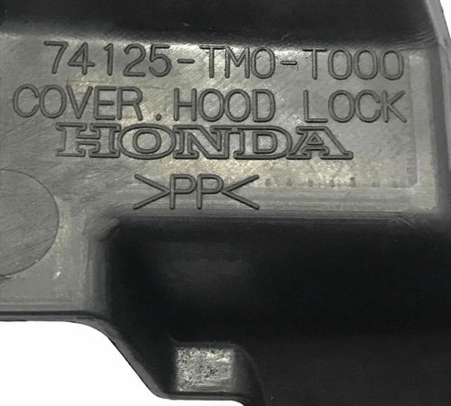 Moldura Fechadura Capô Dianteiro Honda City 2013