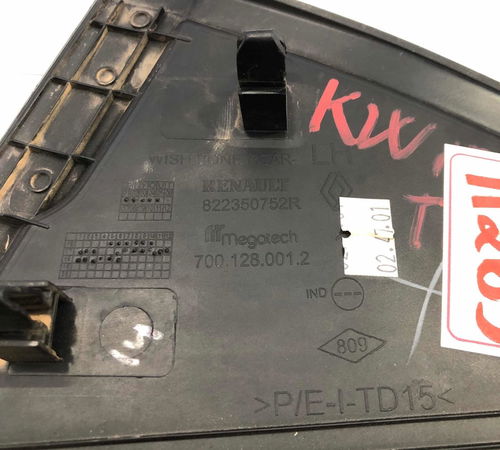 Acab Externo Porta Traseira Esquerda Renault Kwid 2020