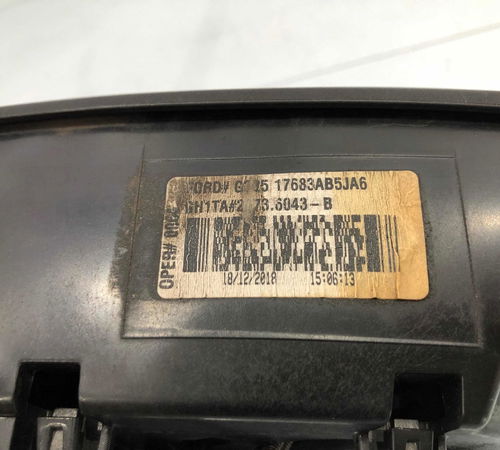 Retrovisor Esquerdo Manual Ford Ka 2019/2021 Sem Capa