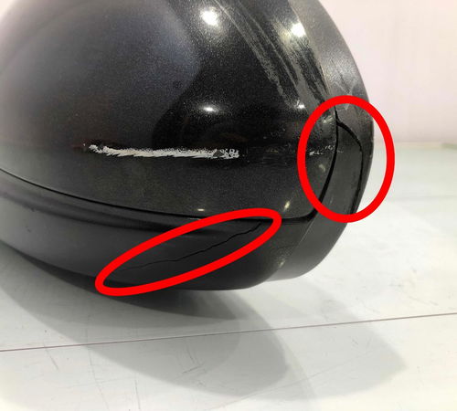 Retrovisor Esquerdo Chevrolet Cruze 12/15 Com Detalhes