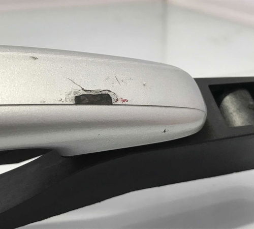 Maçaneta Externa Prata C/detalhe T.d Citroën C3 2003/2011