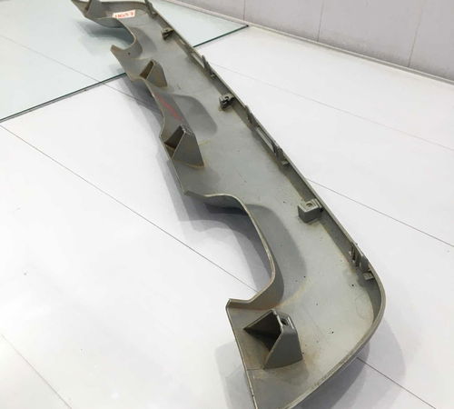 Aplique Pára-choque Traseira Renault Sandero 2015 C/detalhe
