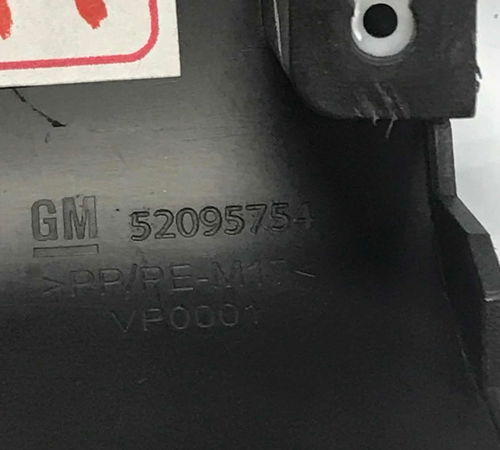 Moldura Interna Retrovisor Direito Chevrolet Onix 2017