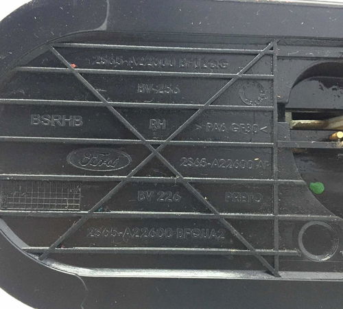 Canaleta Interna C/detalhe Porta T.d Ford Ecosport 2003