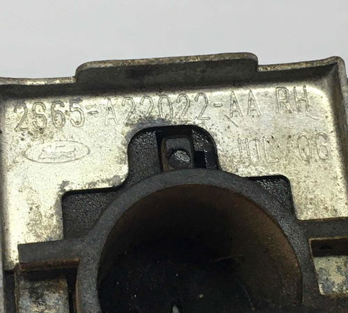 Maçaneta Externa Preta Porta Traseira Direita Ford Fiesta 03