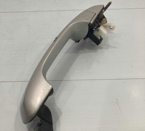 Maçaneta Externa Traseira Direita Prata Ford Fiesta 03/14