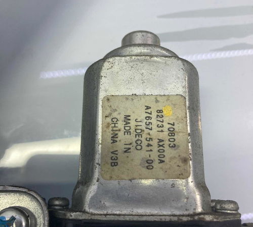 Máquina De Vidro Traseiro Esquerdo Nissan Tiida 08/14