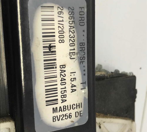 Máquina Vidro Porta Dianteira Esquerda Ford Fiesta 2003/2014