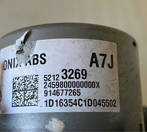 Módulo Abs 1.4 Ltz Gm Onix 2018/2019