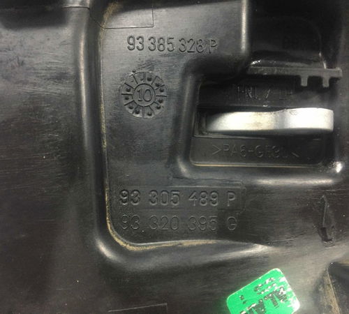 Puxador Interno D.e Chevrolet Meriva 2010 Com Detalhe