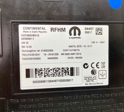 Módulo Conforto 1.8 Flex Aut Fiat Toro 2018
