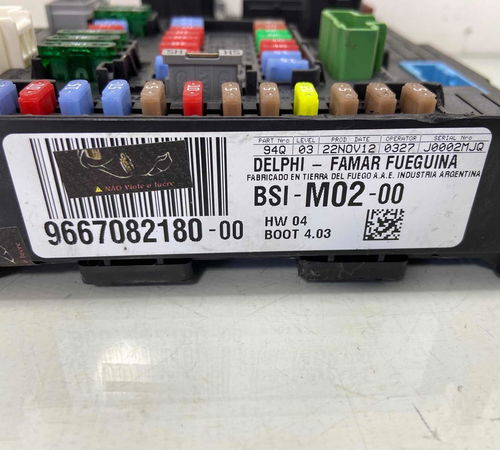 Módulo Bsi 1.6 Aut Citroën C3 Picasso 2012/2016