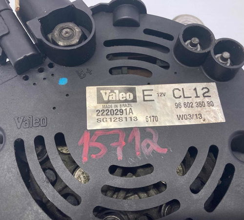 Alternador Citroën C3 Picasso 10/16 1.6 Automático