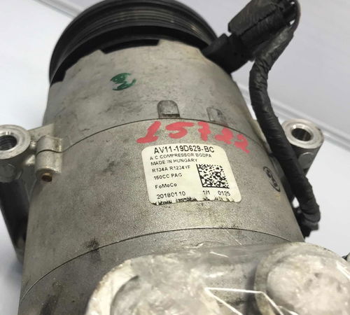 Compressor Ar Ford Fiesta 2018/2021 1.6 Manual