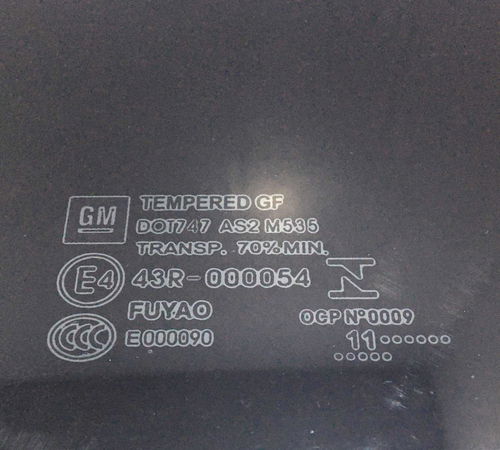 Vidro Vigia Traseiro Esquerdo Chevrolet Cruze Sedan 2015