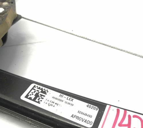 Máquina De Vidro Dianteiro Direito Fiat Grand Siena 12/21