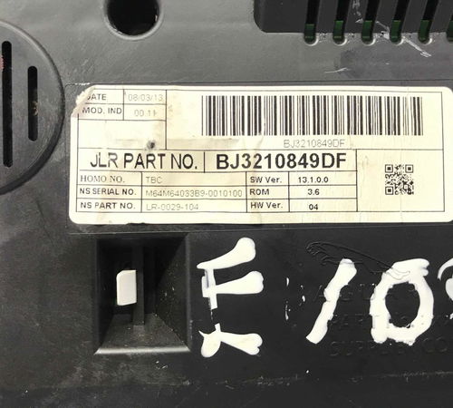 Painel De Instrumentos Land Rover Evoque 2009/2016