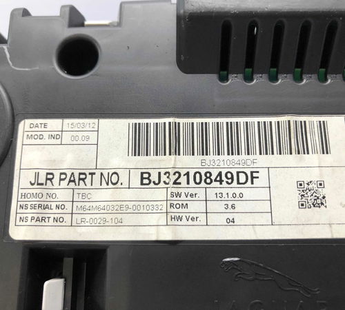 Painel De Instrumentos Land Rover Evoque 2009/2016