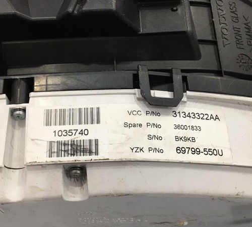 Painel Instrumento Volvo Xc60 / V60 2010
