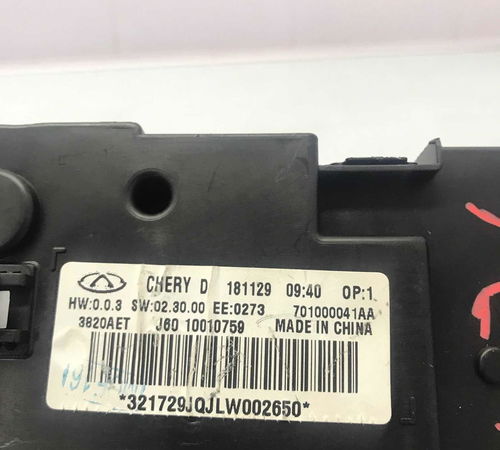 Painel De Instrumentos Chery Arrizo 5 2019 Com Detalhe