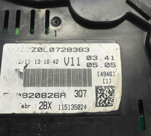 Painel De Instrumento Volkswagen Gol/saveiro/voyage G5 09/12