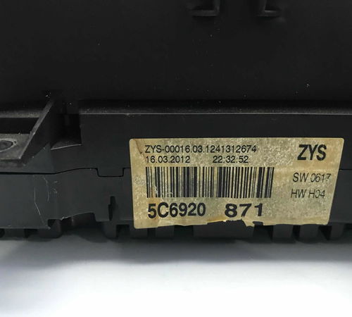 Painel De Instrumentos Volkswagen Jetta 2.0 Tsi 2014/2015