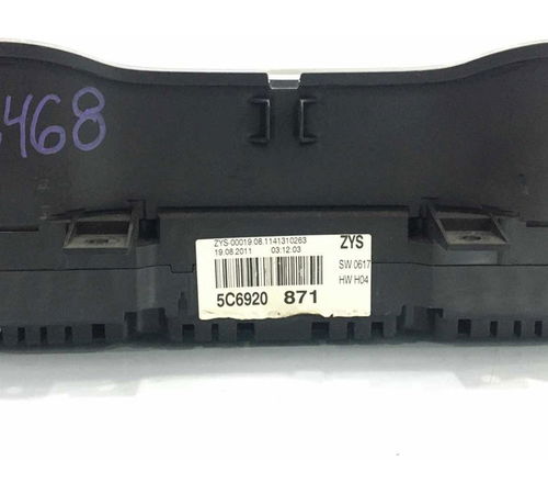 Painel De Instrumento Volkswagen Jetta Tsi 2.0 2014/2015