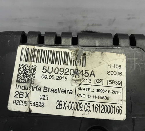 Painel De Instrumentos Volkswagen Gol 7 2016/2017
