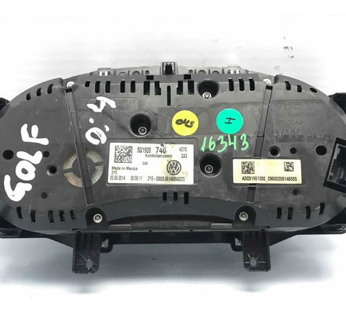 Painel De Instrumentos Volkswagen Golf 1.4 Tsi 14/16 C/detal