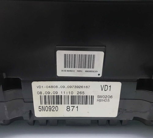 Painel De Instrumentos Volkswagen Tiguan 2009/2014
