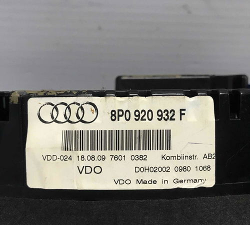 Painel De Instrumentos Audi A3 Sportback 2007