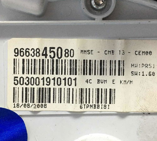 Painel De Instrumentos Peugeot 207 2007 2015